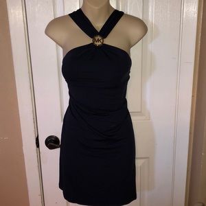 Michael Kors Black Swimsuit Cover Dress Small